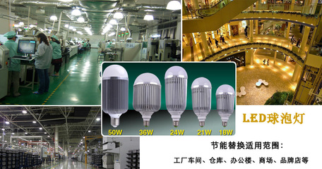 智能節(jié)能新選擇 梁李記18W LED球泡燈，工廠照明升級優(yōu)選